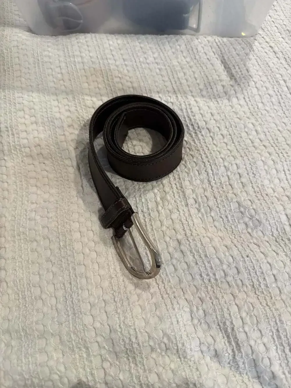 Banana Republic Brown Genuine Leather Belt Size M